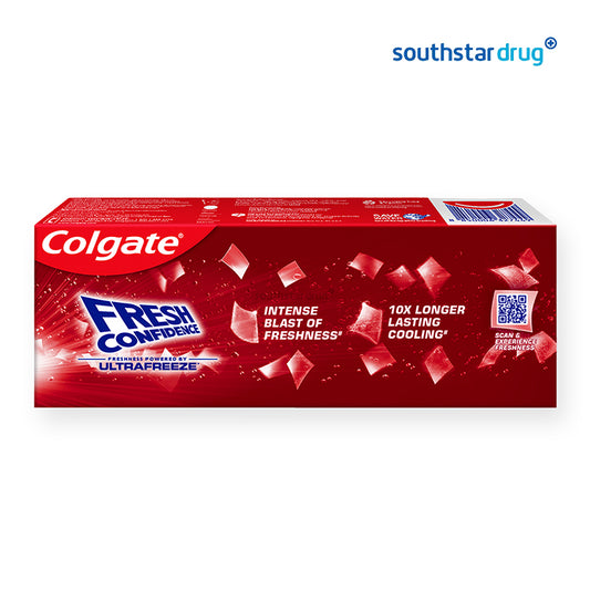 Colgate Fresh Confidence Cooling Crystals Spicy Fresh Toothpaste 173g Twin Pack