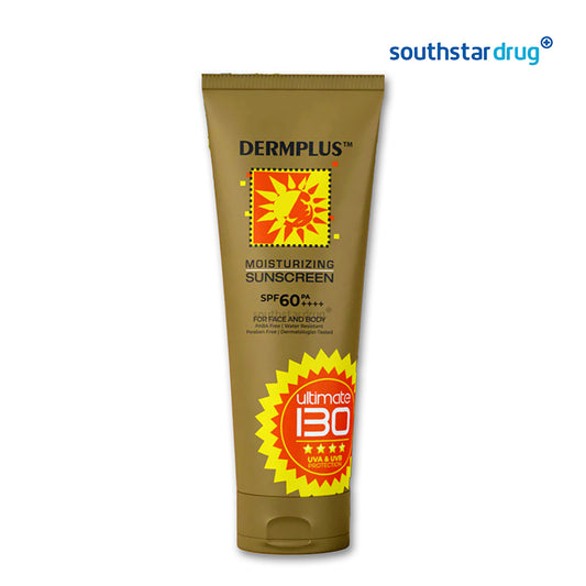 Dermplus Moisturizing Sunscreen Ultimate 130 SPF60 Sunblock Lotion 100ml