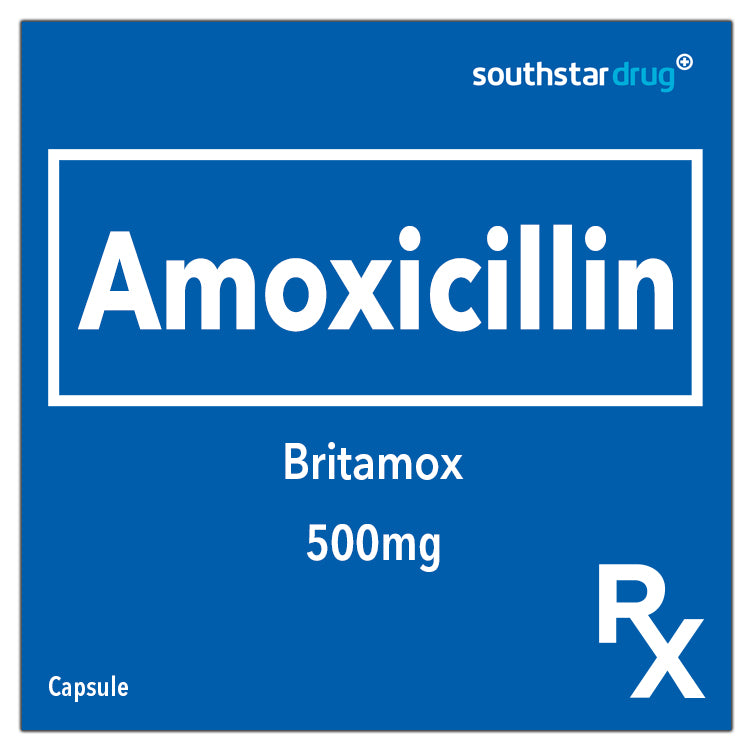 Rx: Britamox 500mg Capsule