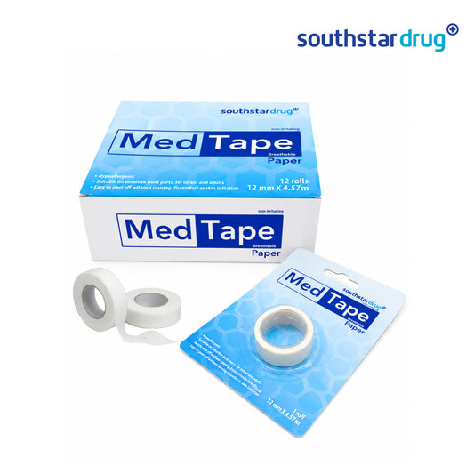 Southstar Drug Med Tape Paper 12mmx4.57m - Southstar Drug