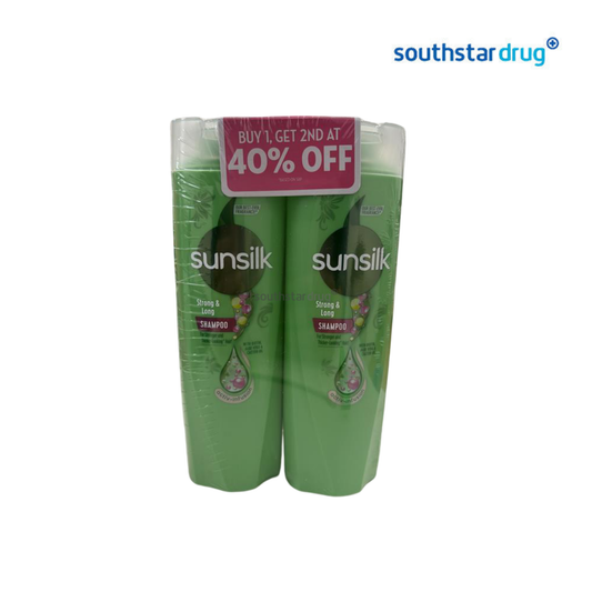 Sunsilk Shampoo Strong & Long 180ml Buy 1 Get 2nd 40% Off