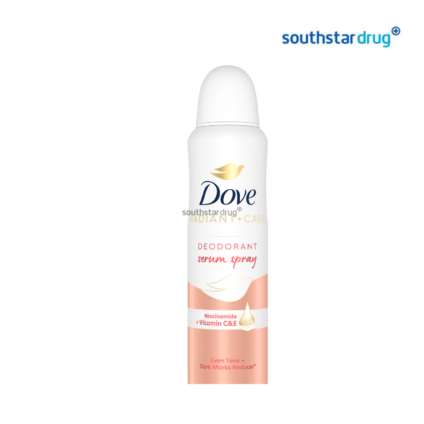 Dove Deodorant Spray Serum Niacinamide + Vitamin C & E 135mL
