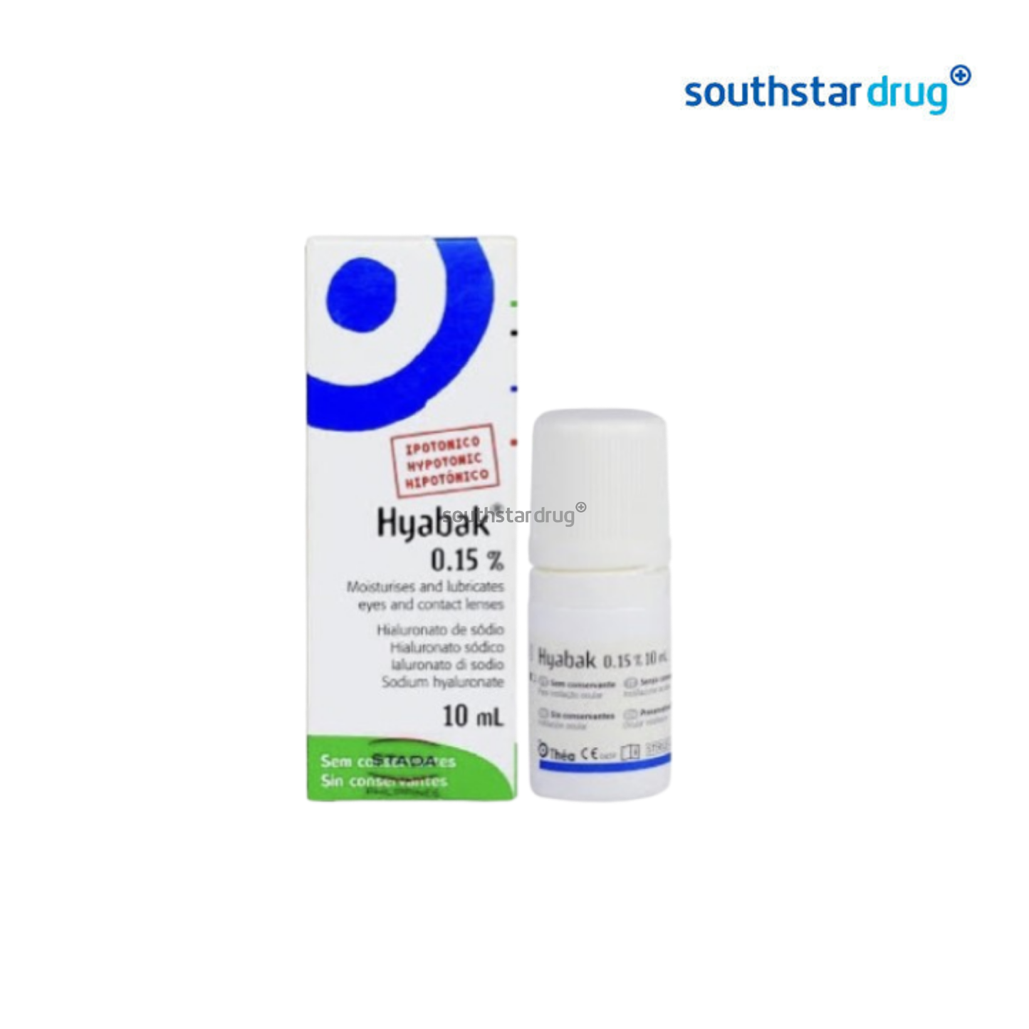 Hyabak Eye Drops Solution 0.15% - 10ml