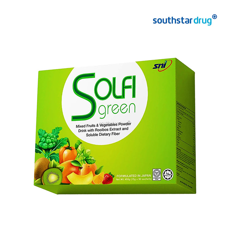 Solfi Green Mixed Fruits & Vegetables Power Drink
