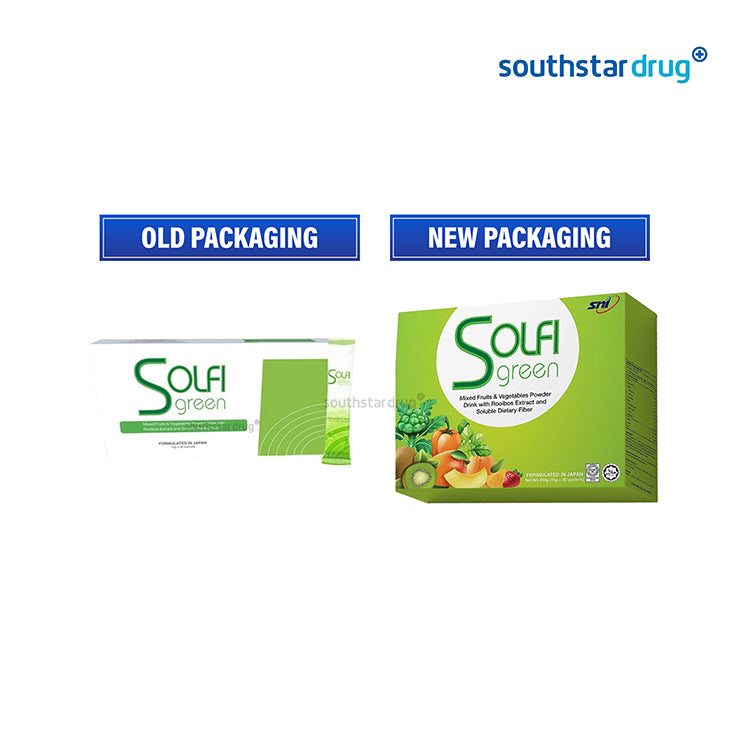 Solfi Green Mixed Fruits & Vegetables Power Drink