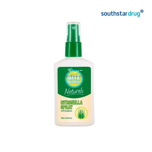 Bite Block Repellent Natural Citronella Spray