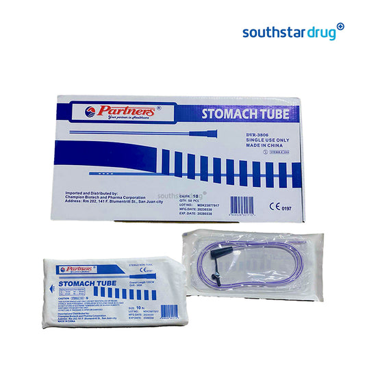 Partners NGT Stomach Tube FR10 1s