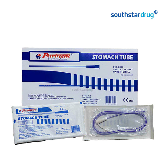 Partners NGT Stomach Tube FR12 1s