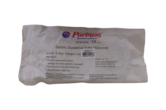 Partners NGT Tube Silicone FR18 1s