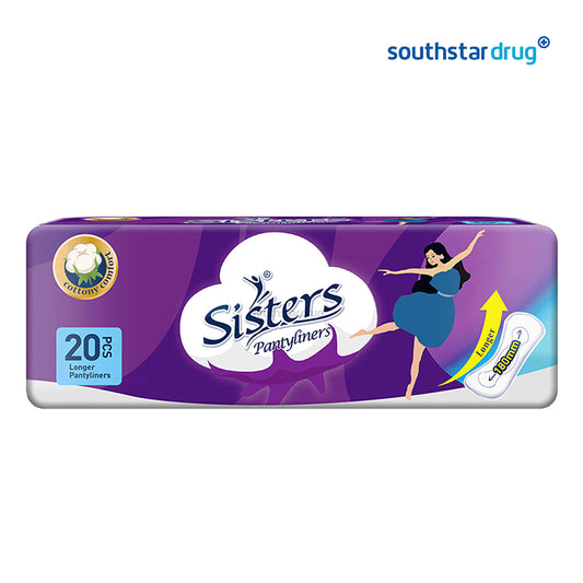 Sisters Cottony Longer 180MM Panty Liner - 20s