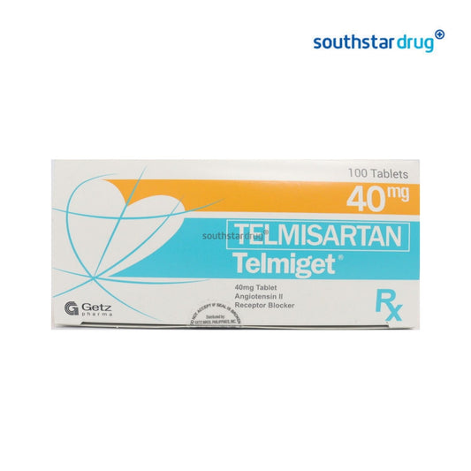Rx: Telmiget 40mg Tablet