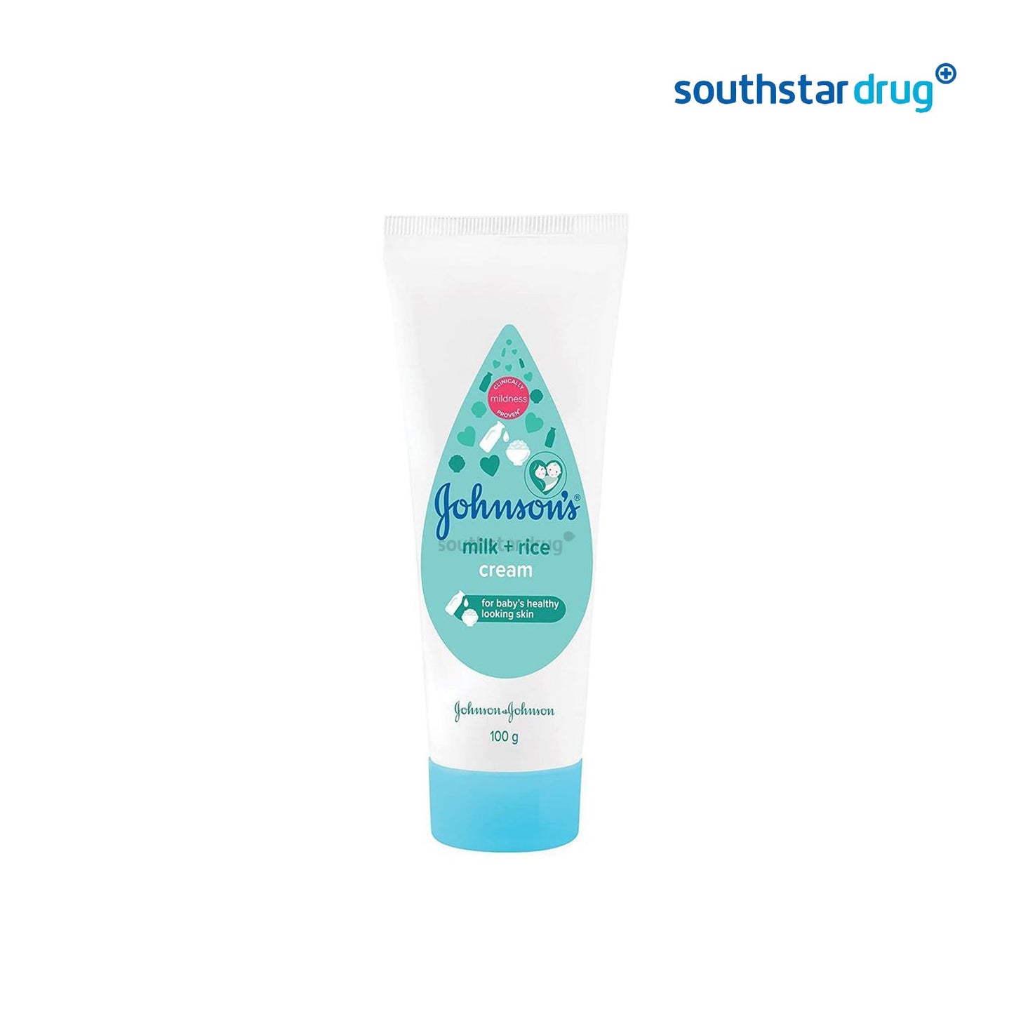 Johnson's Baby Milk & Rice Cream 100g