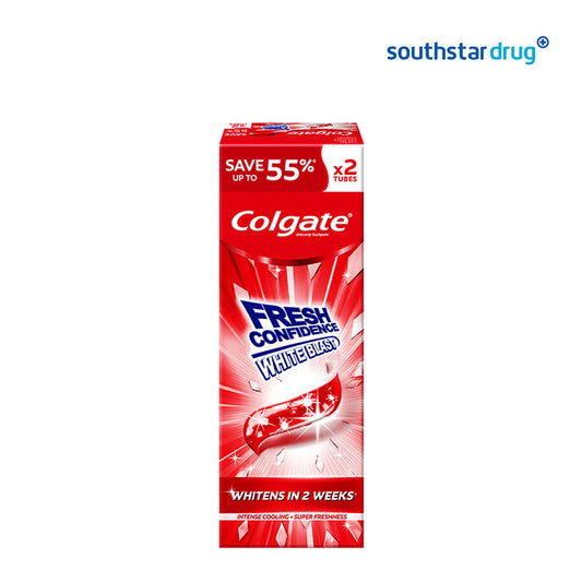 Colgate FC White Blast Spicy Fresh 150gx2 Toothpaste Twin Pack
