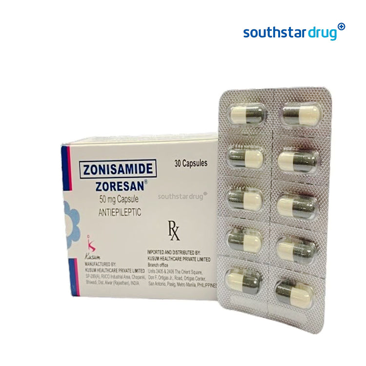 Rx: Zoresan 50mg Capsule