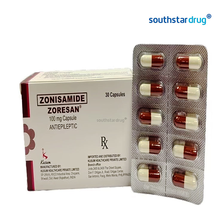 Rx: Zoresan 100mg Capsule