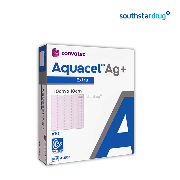 Aquacel Ag+ Extra Pad Dressing 10cm x 10cm - 1 Pad