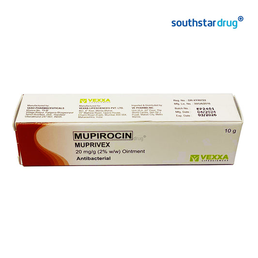 Muprivex 20mg/g 10g Ointment