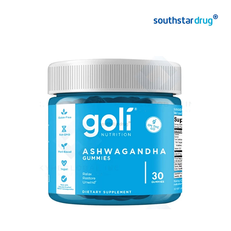 Goli Nutrition Ashwagandha Gummies - 30s