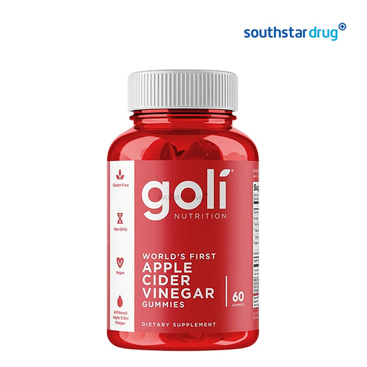 Goli Nutrition Apple Cider Vinegar Gummies - 60s