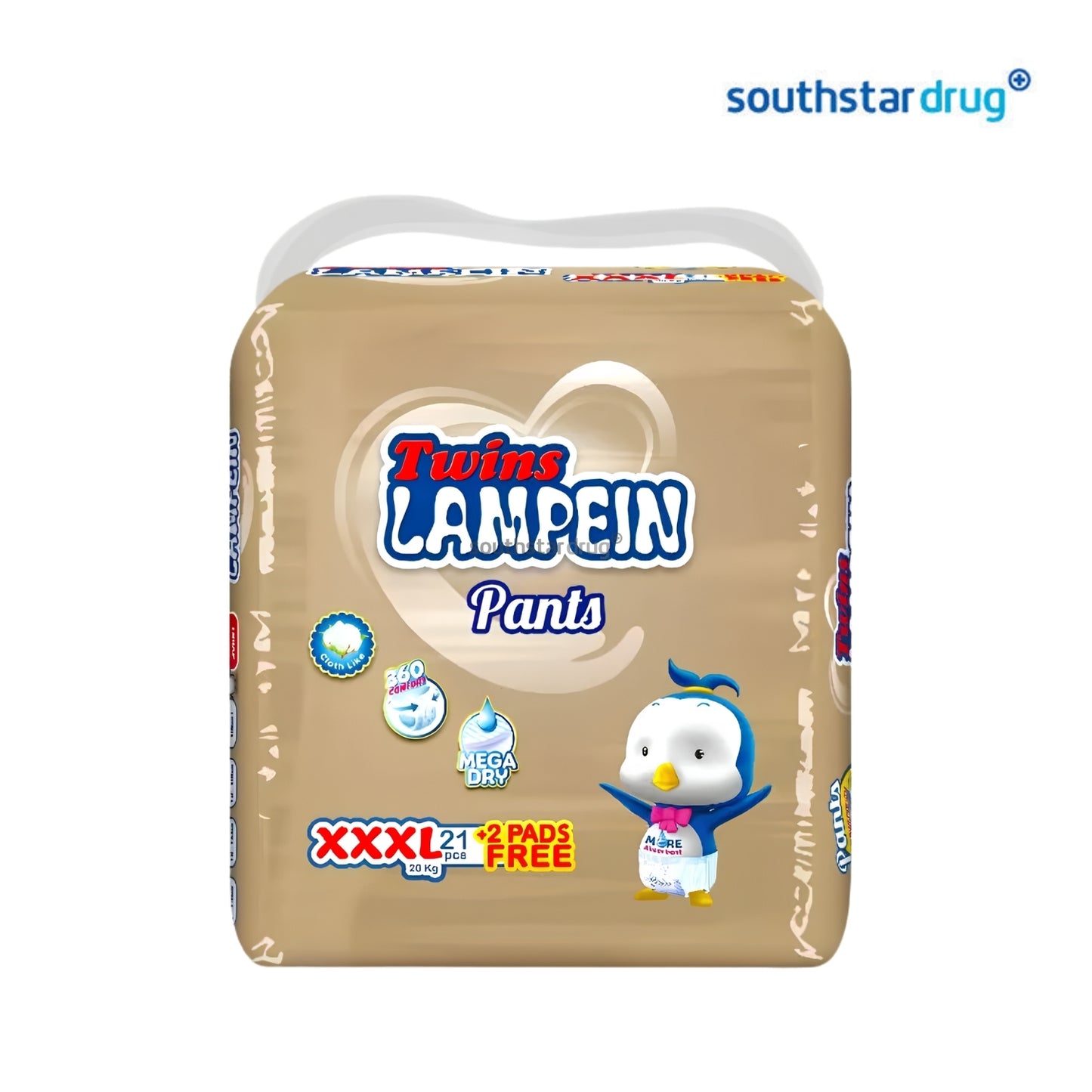 Twins Lampein Baby Diaper Pants XXXL (21 + 2 Pants) – Baby Care Essential