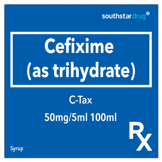 Rx: C-Tax 50mg/5ml 100ml Syrup