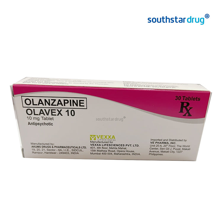 Rx: Olavex 10mg Tablet