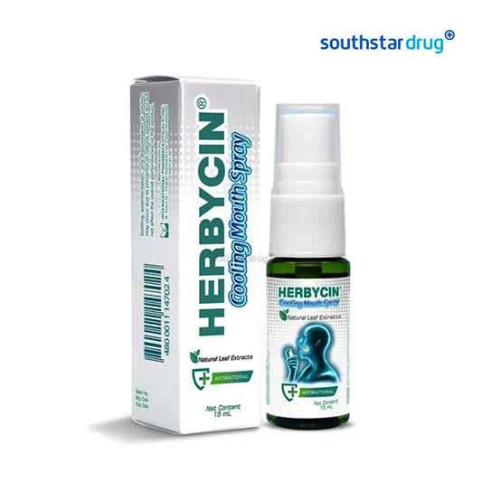 Herbycin Cooling Mouth Spray 15ml