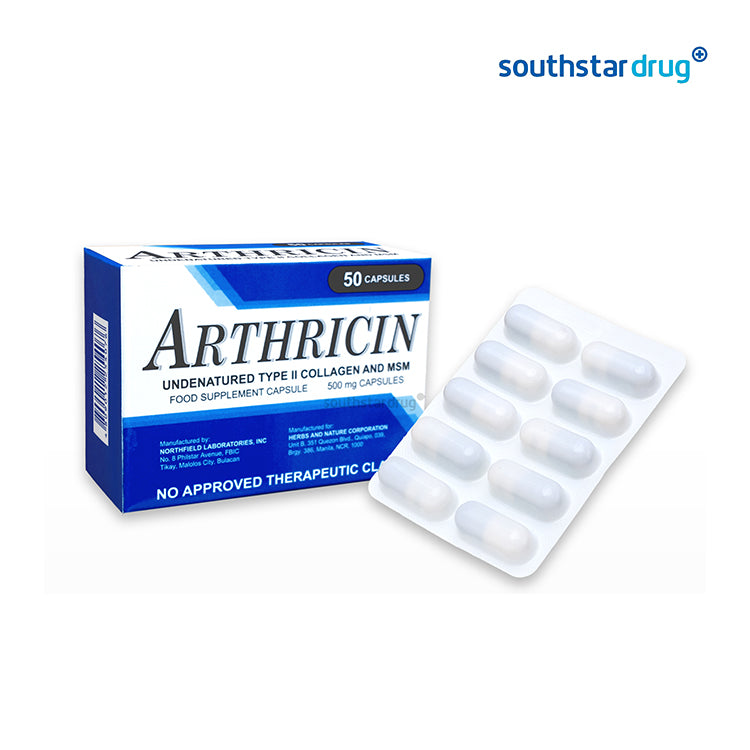 Arthricin Capsules 500mg – 30s