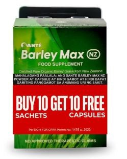 Sante Barley Max NZ Powder B10G10 Free Capsule