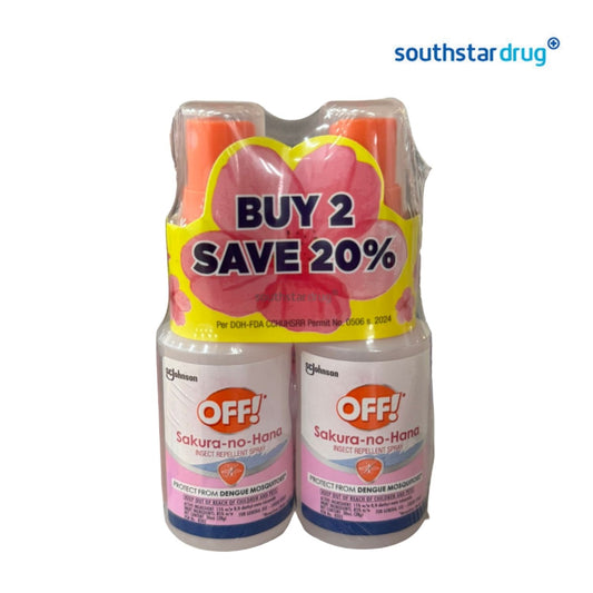 OFF! Spray Sakura No Hana 30mL x2 Pack