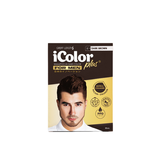 iColor Haircolor Shampoo Men Dark Brown 30mL