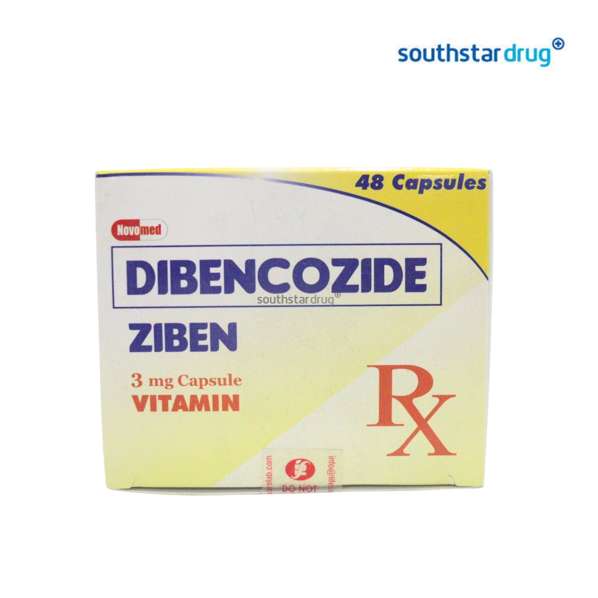 Rx: Ziben Capsule 3mg 1pc
