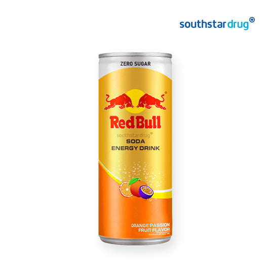 Red Bull Energy Drink Orange Fruit 250ml Can
