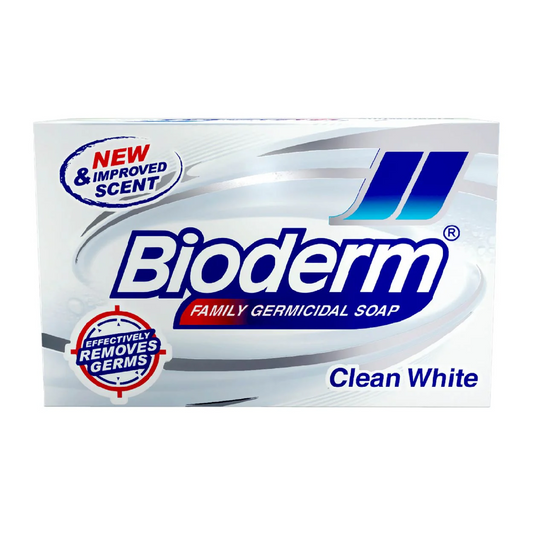 Bioderm Soap Germ Clean White 135g Bar