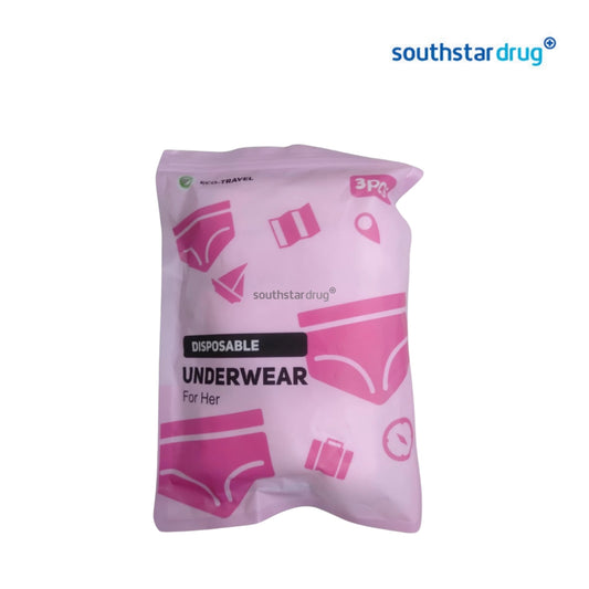 Eco Travel Disposable Underwear For Her 3pcs