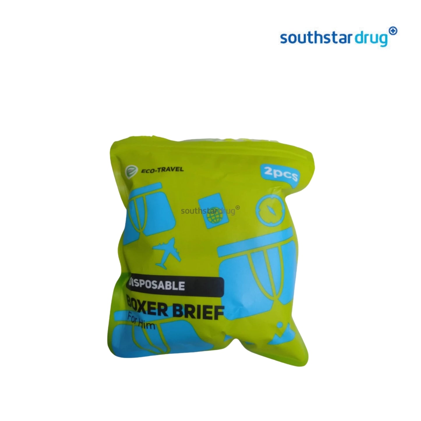 Eco Travel Disposable Boxer Brief For Him 2pcs