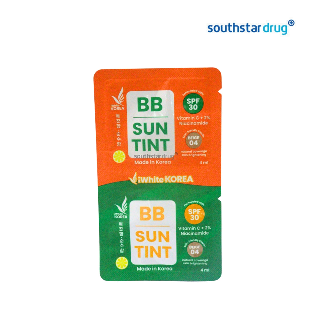 iWhite BB Cream Sun Tint Beige 4ml Sachet – Tinted Face Cream