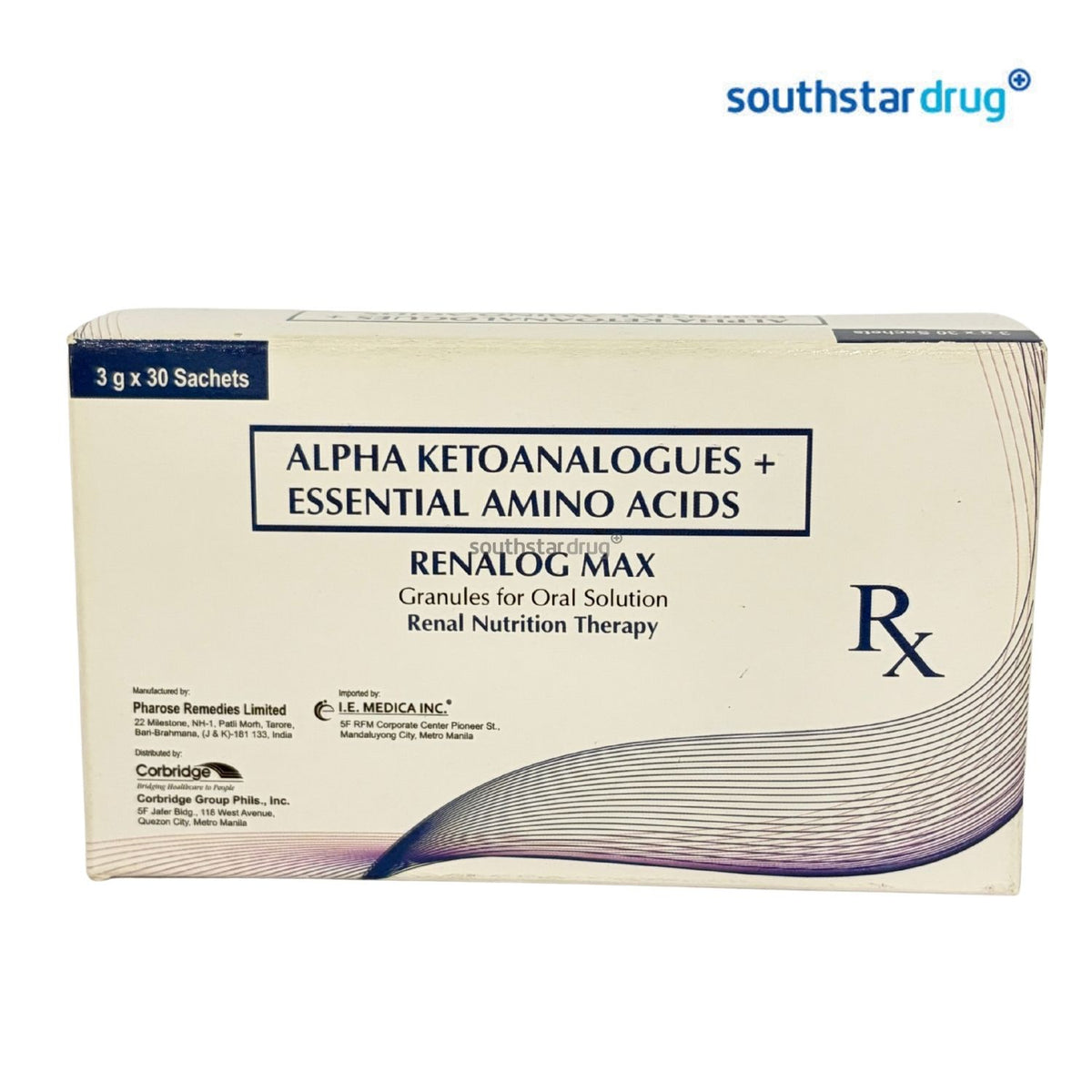 Rx: Renalog Max Granules For Oral Solution 3g