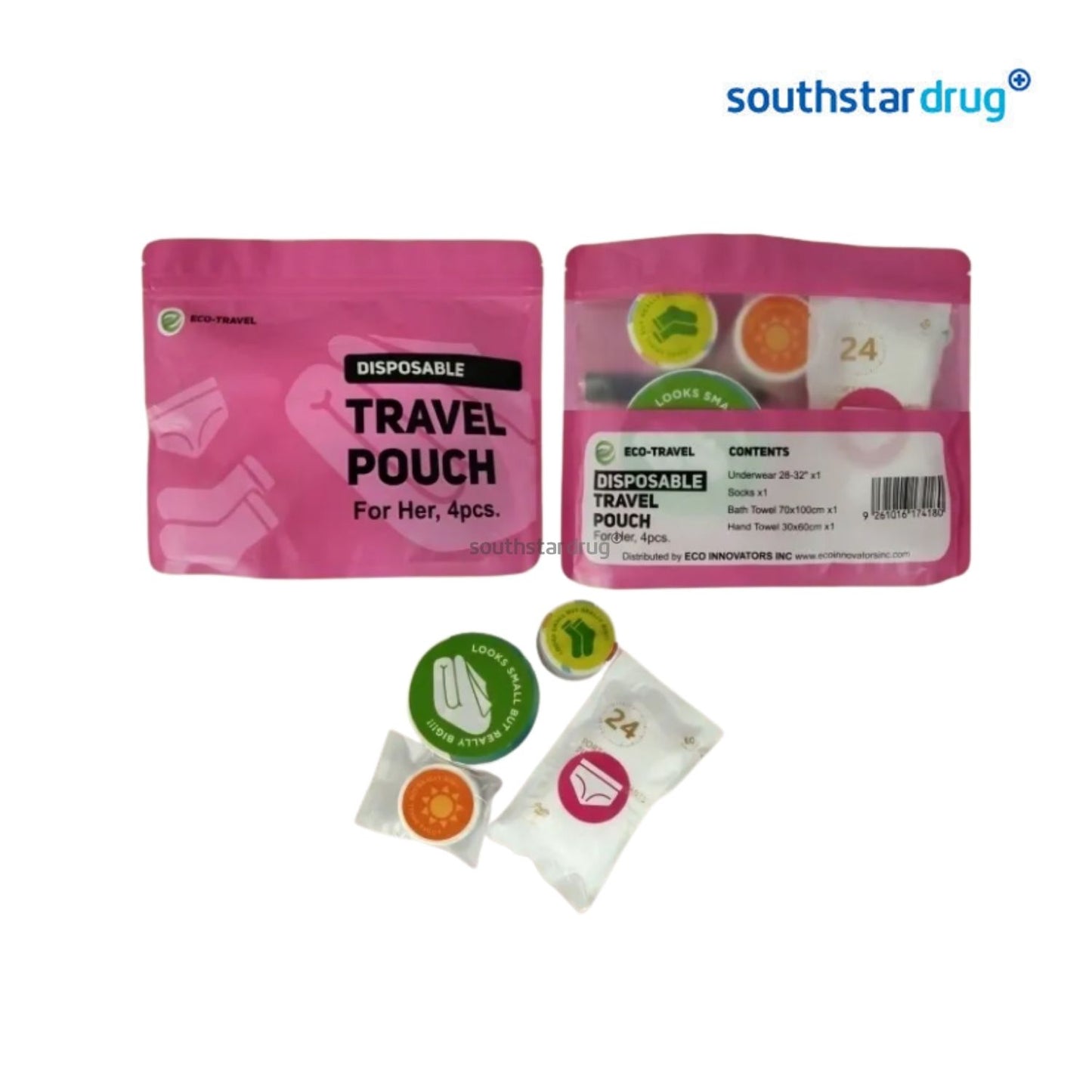 Eco Travel Disposable Go Bag For Her