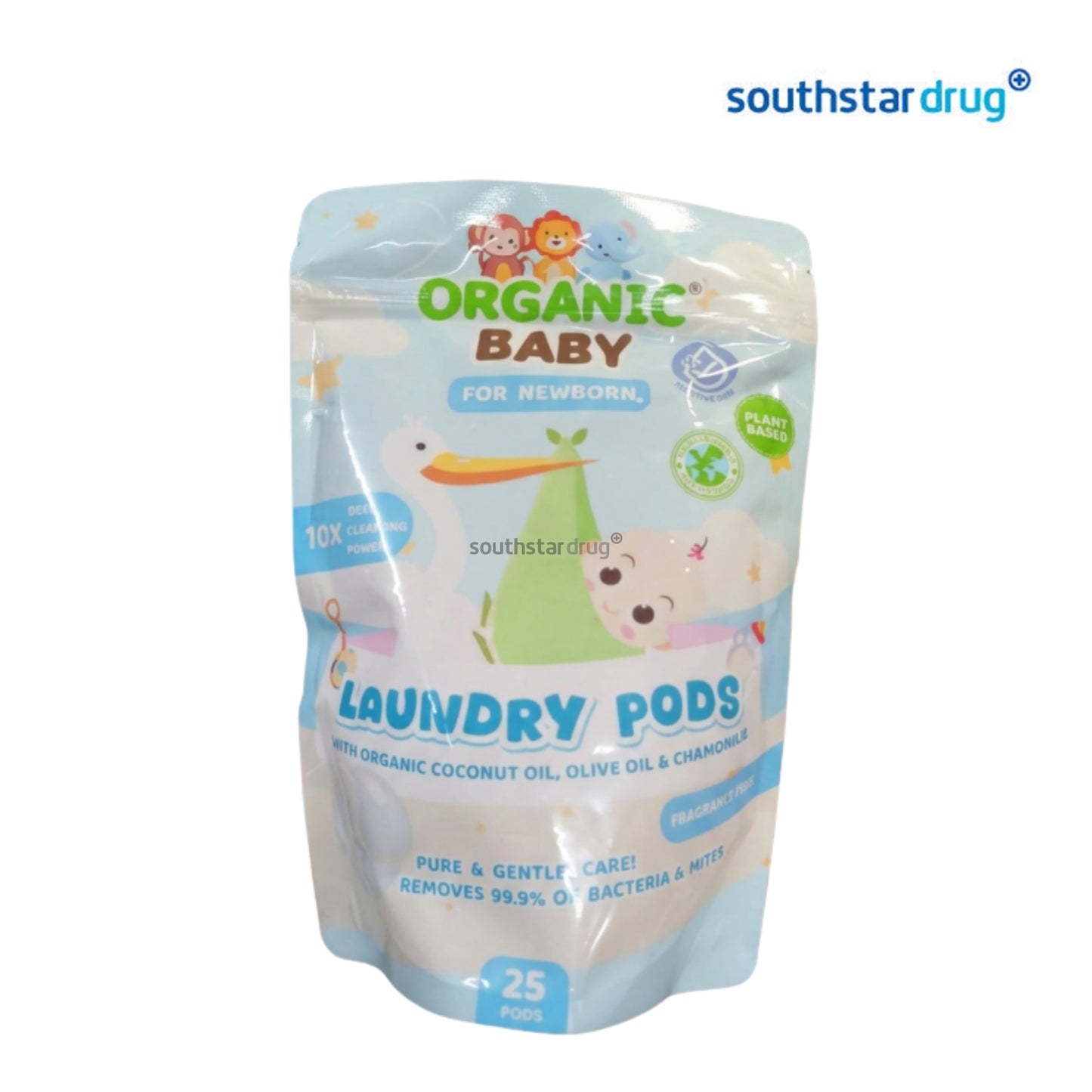Organic Baby Laundry Pods Fragrance Free 25s