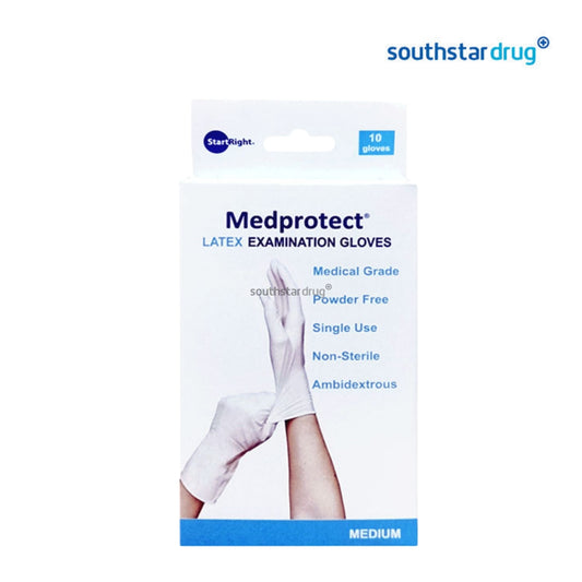 Medprotect Latex Gloves - Medium