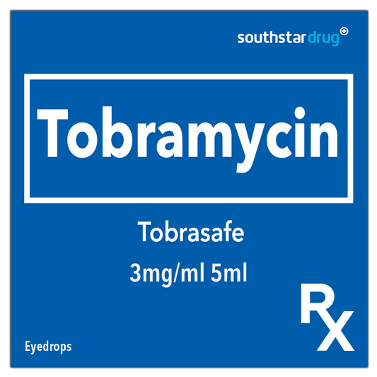 Rx: Tobrasafe Eyedrops 3mg/ml 5ml