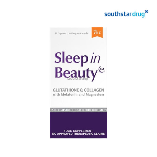 Sleep In Beauty Capsule 600mg 30 Capsules – Glutathione and Collagen Supplement