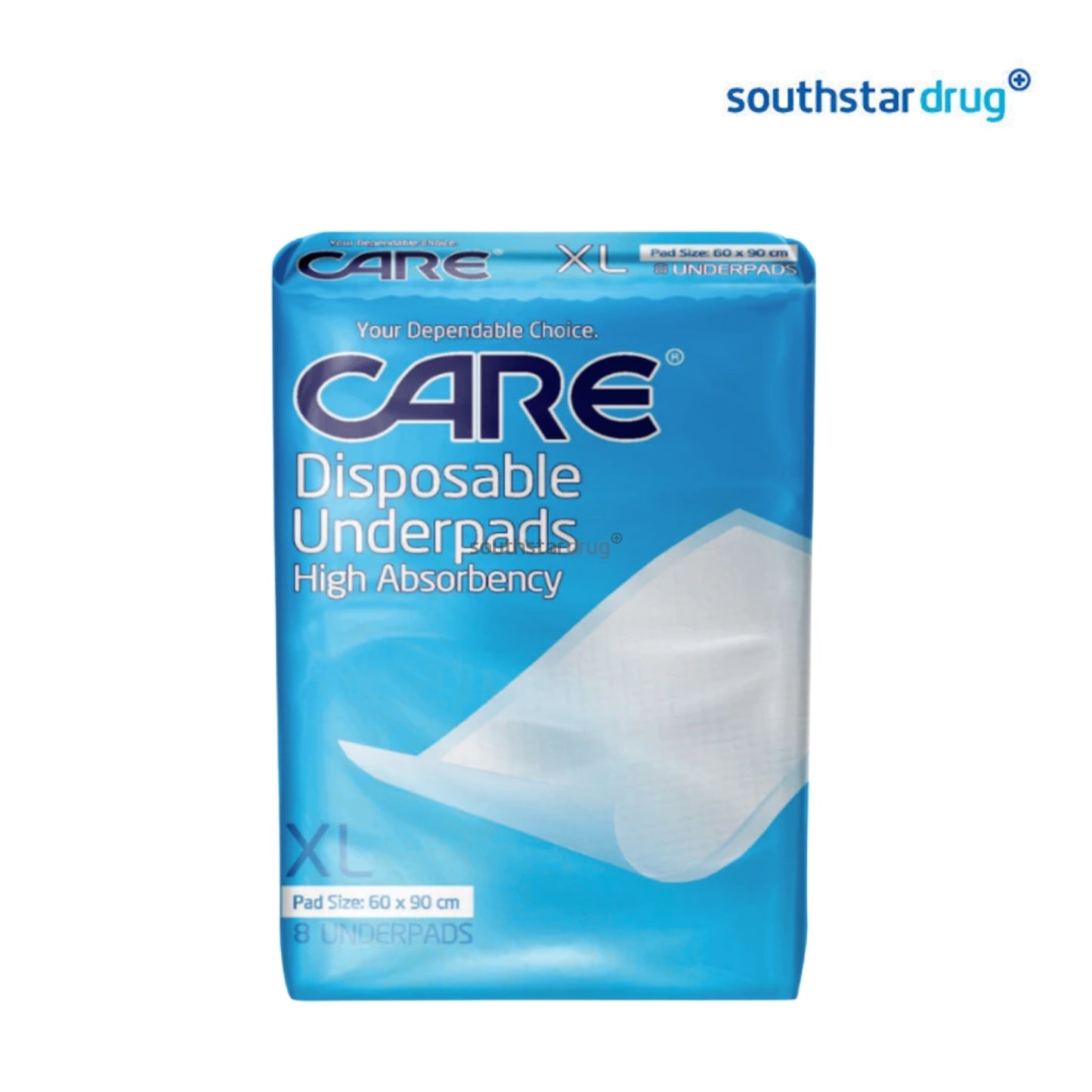 Care Underpads XL - 8 pads