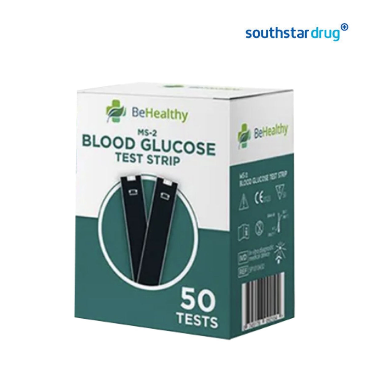 BeHealthy Blood Glucose Test Strips 50s – Blood Glucose Monitoring