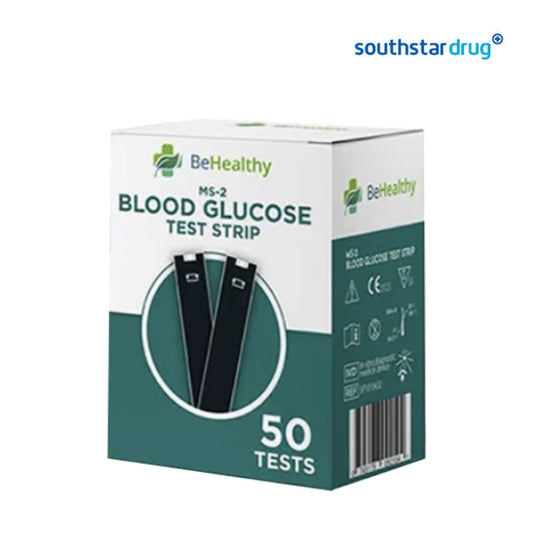 BeHealthy Blood Glucose Test Strips 50s – Blood Glucose Monitoring