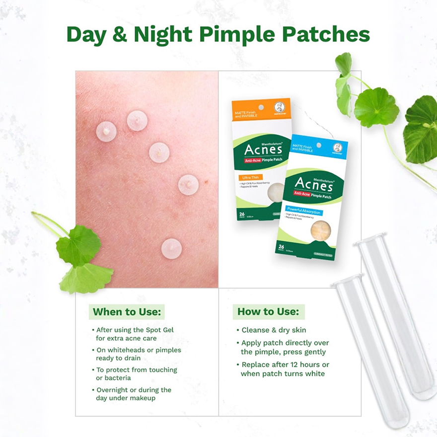 Mentholatum Acnes Anti-Acne Pimple Patch 0.02CM 26s