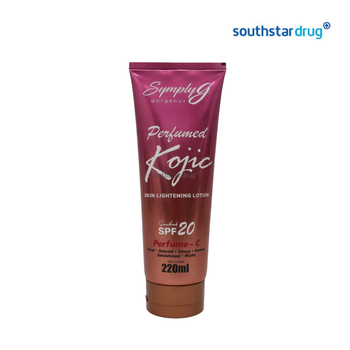Symply G Perfumed Kojic Lotion C 220ml 1 Tube – Daily Skin Care