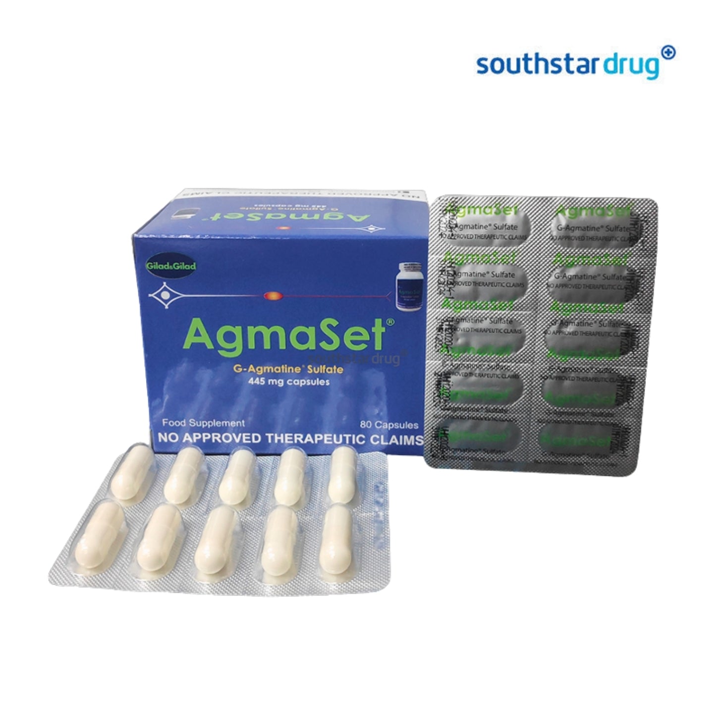 Agmaset 445mg Capsule (10 Capsules) – Nutritional Support