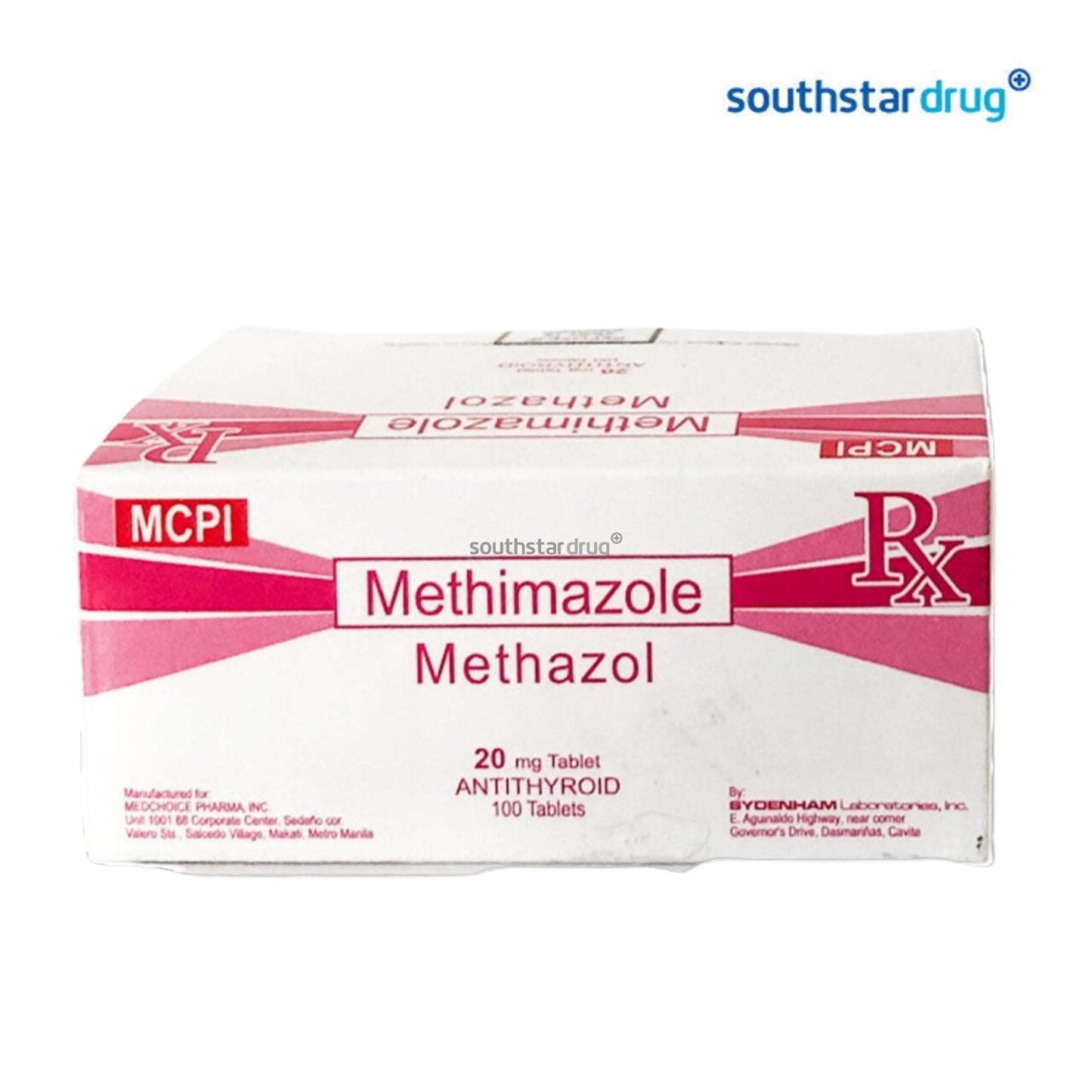 Rx: Methazol 20mg Tablet